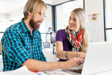 Masada iki Ofis çalışanları