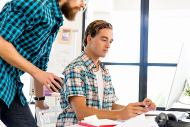Masada iki Ofis çalışanları