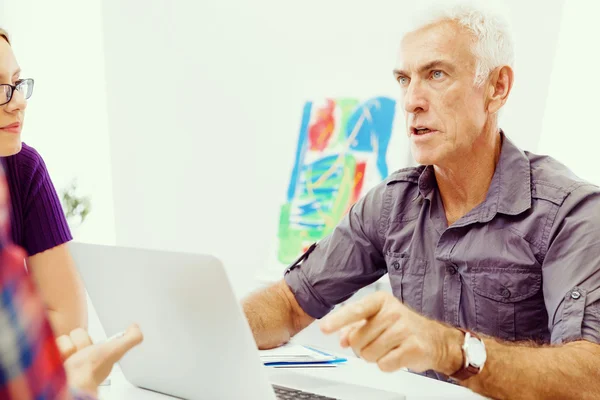 Handsome businessman in office — Stock Photo, Image