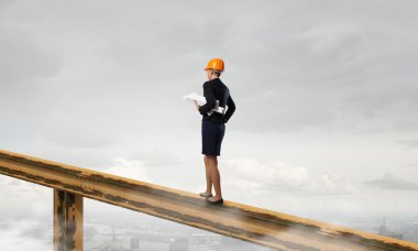 İnşaat geliştirme projesi. Karışık teknik