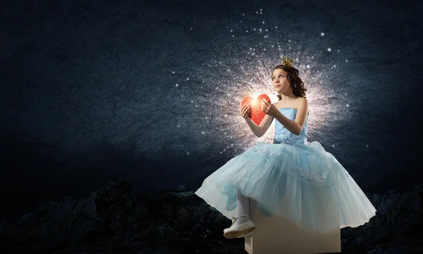 O küçük Prenses. Karışık teknik