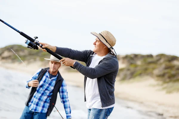 Immagine di pescatore — Foto Stock