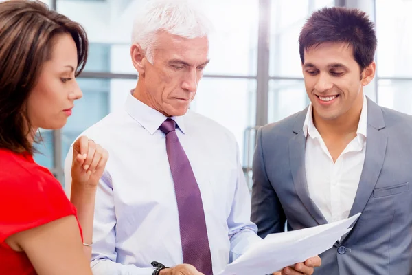 Werken als een team — Stockfoto