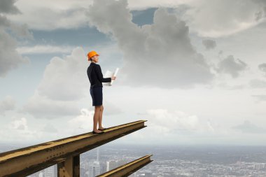 İnşaat geliştirme projesi. Karışık teknik