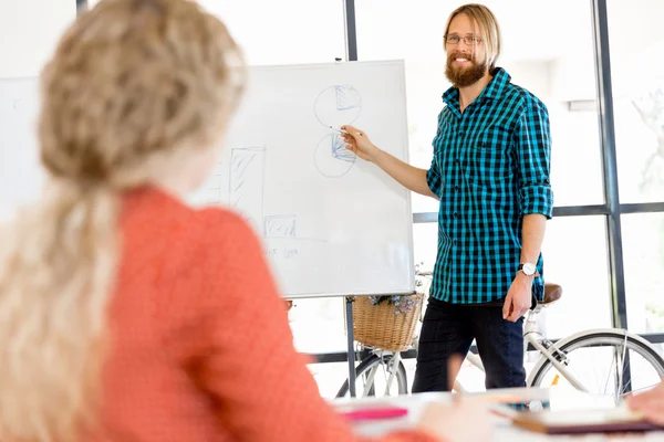 Presentatie in office — Stockfoto