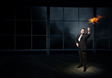 İçin çözüm arıyor. Karışık teknik