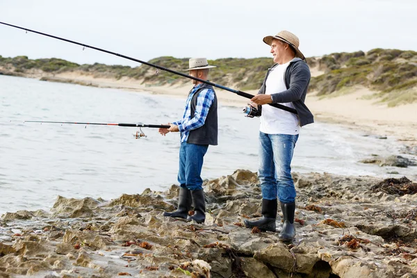 Immagine di pescatore — Foto Stock