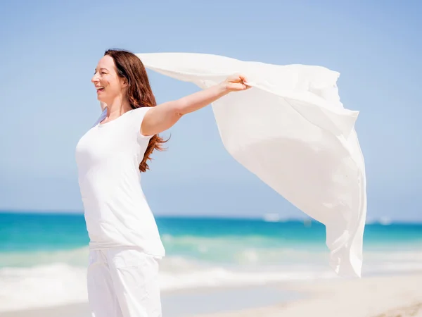 Mooie dag op het strand — Stockfoto