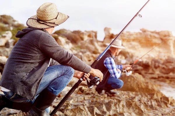 Immagine di pescatore — Foto Stock