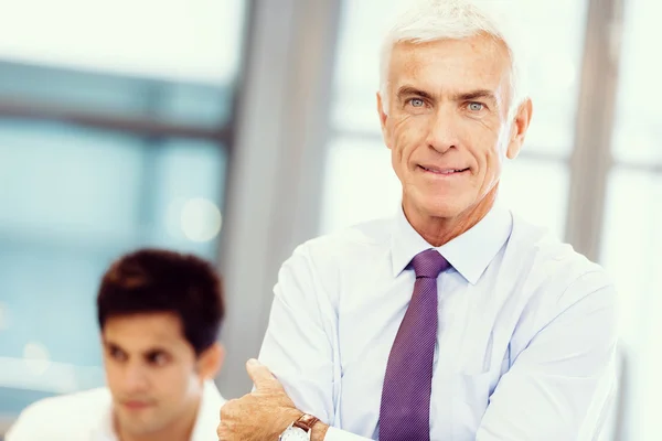 Éxito y profesionalidad en persona — Foto de Stock