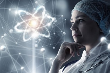 Bilim ve tıpta yenilikçi teknolojiler. Karışık ortam