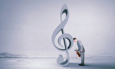 Başarılı olmak için umutsuzluğa. Karışık teknik