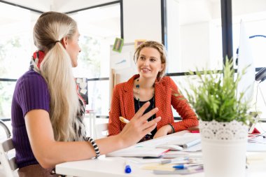 Masada iki Ofis çalışanları