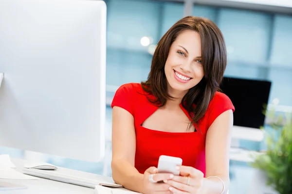 Modern successful business woman — Stock Photo, Image