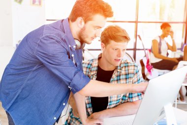 Masada iki Ofis çalışanları