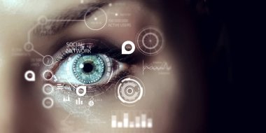 Tarama aşamasında kadın gözünü kapat