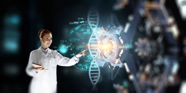 Bilim ve tıpta yenilikçi teknolojiler — Stok fotoğraf