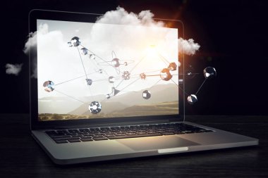 Sosyal Web Ağı Arkaplan Resmi