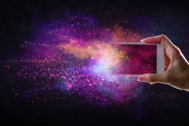 Yenilik ve yaratıcılık kavramı. Karışık ortam