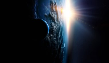 Uzay dokusunda soyut gezegenler