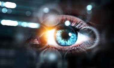 Tarama aşamasında kadın gözünü kapat