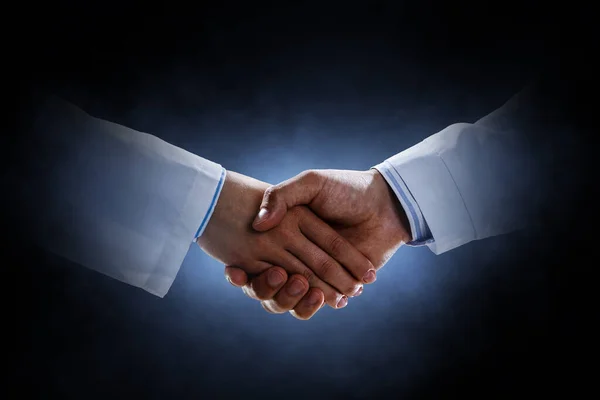 Partnership concept. Image of handshake — Stock Photo, Image