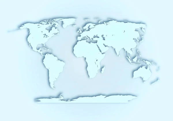 World digital outlined map background — Stock Photo, Image