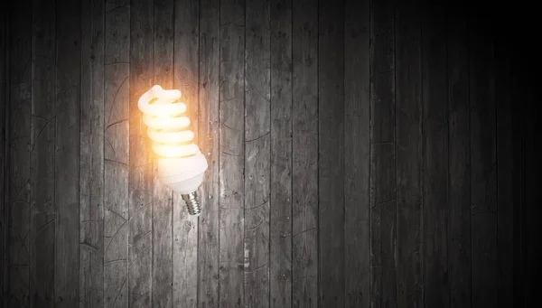 灯泡作为创造力的象征 — 图库照片