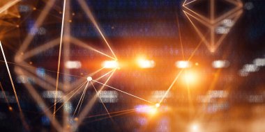 Teknoloji ve yenilik kavramı. Karışık ortam