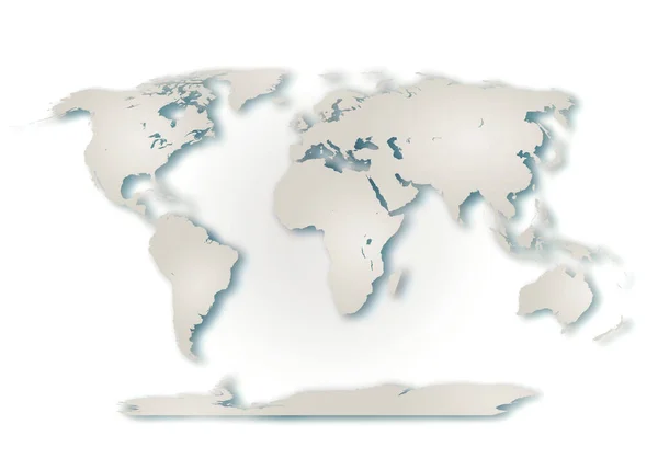 World digital outlined map background — Stock Photo, Image