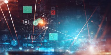 İş ve yenilik kavramı. Karışık ortam