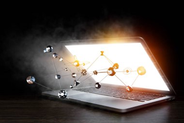 Sosyal Web Ağı Arkaplan Resmi