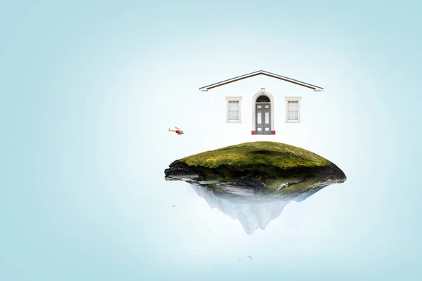 stock image Real estate concept . Mixed media