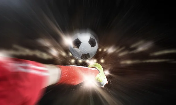 Fußballkicker — Stockfoto