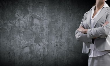 Kendine güvenen iş kadını