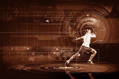 çalışan genç adam