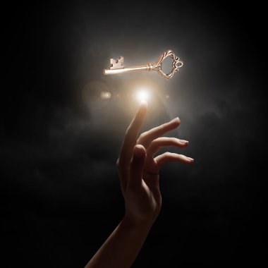 altın anahtar dokunmadan el