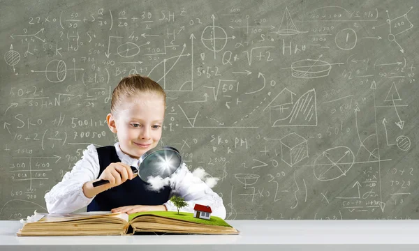 Onderwijs op school — Stockfoto