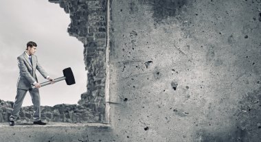 işadamı bölme duvar