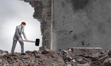 işadamı bölme duvar