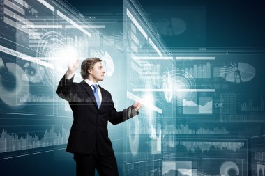 işadamı simgesine dokunarak