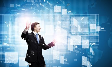 işadamı simgesine dokunarak