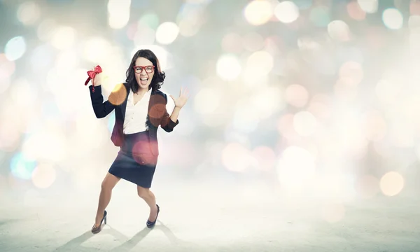 Businesswoman in suit — Stock Photo, Image