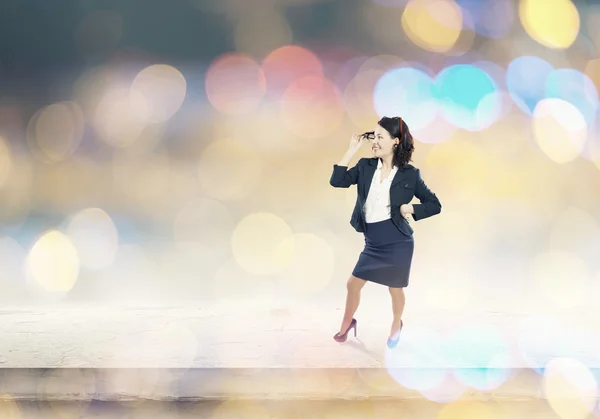 Businesswoman in suit — Stock Photo, Image