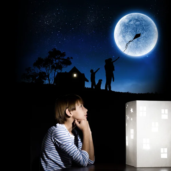 Night dreaming — Stock Photo, Image