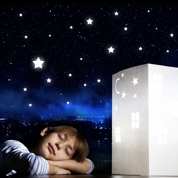 Little boy sleeping — Stock Photo, Image