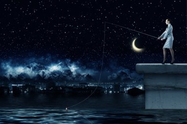 Fishing concept