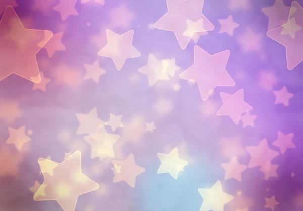 Bokeh background with stars — Stock Photo, Image