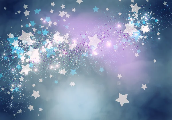 Фон Боке со звездами — стоковое фото