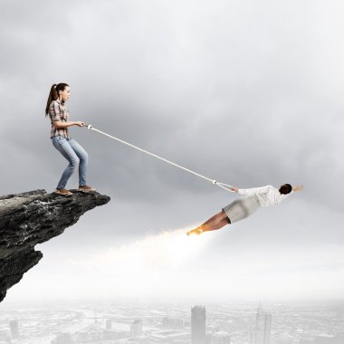 çalışmalarını yorgun